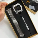 【熱賣現貨】GX-56巨G 不鏽鋼錶殼 金屬錶帶 客製G-SHOCK手錶 改裝配件 SHINECOL鑫鑫優選