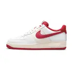 NIKE AIR FORCE 1 07 LV8 男 白紅 經典 皮革 奶油中底 復古 休閒鞋 DO5220-161