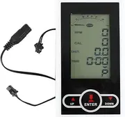 ａ aternee Monitor Speedometer Replacement, Professional Versatile Exercise Bike Computer, Elliptical Trainer Display for Rowing Device