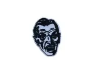 Patch embroidered badge iron on sew clothes applique dracula biker bat