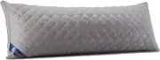 Siluvia Full Body Pillow for Adults-Premium Adjustable Loft Quilted Fluffy Body