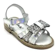 Link Maxine-49KA Baby & Toddler Silver Pageant Evening & Party Sandals size 8