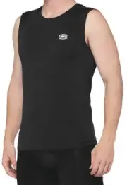 100% 40046-00003 Basecamp Sleeveless Shirt - Black - XL X-Large 5120-0217