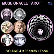 tarot cards deck muse oracle book artist collectible cartomancy fortune telling