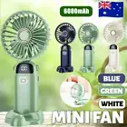 Mini Hand-held Fan Portable Folding Desk Fan Cooler Cooling USB Rechargeable AUS