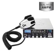 Cobra 29 LTD AM/FM Chrome CB Radio 40 Channels 4W Instant Channel 9 SWR Calibrat