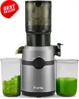 Fretta Cold Press High-Capacity Juicer w/ Wide Chute & Easy Cleaning