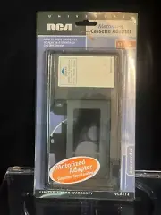 BRAND NEW RCA UNIVERSAL VCA114 VHS-C TO VHS MOTORIZED CASSETTE ADAPTER CAMCORDER