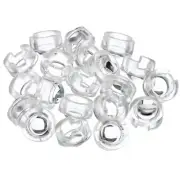 13mm LED Convex Len 20pcs 15 Degree Beam Angle Acrylic LED Optical Condenser Len