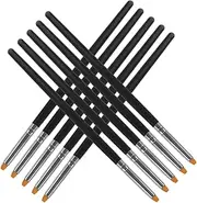 FRCOLOR 10pcs Wands Micro Brush Makeup Tools Safe Skin Friendly Eyelash Applicator for Home Travel Salons Easy to Use Durable for Natural Lash Enhancement