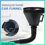 CAR MOTORCYCLE PLASTIC REFUEL GASOLINE ENGINE OIL FUNNEL FUE