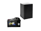 Kings 110L Upright Fridge Freezer 12V/24V + Maxi Battery Box | Lithium