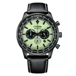 CITIZEN 星辰(CA4505-21X) CHRONOGRAPH 光動能 碼錶計時三眼大錶徑腕錶-44MM