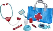 Simba Toys: Veterinary & Pet Care Set - Blue & Red - 7pc Toy Medical & Grooming Tools, Doctor Vet Bag, Animal Hospital Pretend Play, Kids Ages 3+