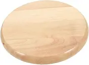VALICLUD Round Wooden Seat Replacement for Bar Stools Round Chair Seating Part Rustic Home Decor Easy to Clean