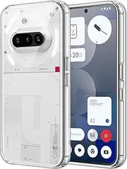 JeLLYPIE for Nothing Phone 3a Case Clear, Transparent Shockproof Anti-Scratch Protective Case for Nothing Phone (3a)