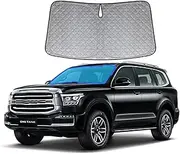 OTTO Shades 6 Layers Thick WindScreen Sunshade for GWM Tank 500 2024-2025 Premium UV Protection Foldable Windshield Sun Visor Heat Shield Cover Keeps Car Cool