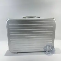 在飛比找Yahoo!奇摩拍賣優惠-RIMOWA  銀色手提箱 手提箱 日默瓦 精品 時尚 行李