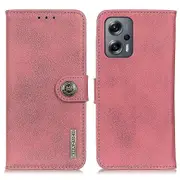 For Xiaomi Redmi Note 12 Turbo/Poco F5 5G Stand Wallet Leather Case Cowhide Texture Phone Cover