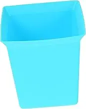 Plastic Storage Basket for Housekeeping Portable Cleaning Caddy Bin for Organizing Tools Portable Handy Organizer for Bathroom Sky-Blue