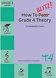 BlitzBooks Publications How To Blitz Grade 4 Theory Book, Purple