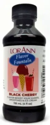 LorAnn Oils Flavor Boost Fountain Frozen-Desserts Flavoring Black Cherry 4 fl oz