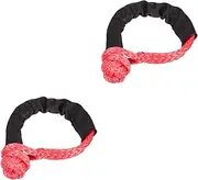 iplusmile Pcs Car Repair Essential Nylon Shackle Winch Rope Towing Straps Flexible Strong