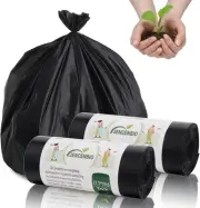 JENCENBIO Compostable Bin Liners Portable Toilet Bags 20Liter Extra Thick 0.8...