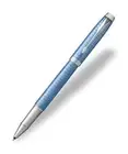 PARKER IM Rollerball Pen, Premium Blue with Fine Point Black Ink Refill, 1931690