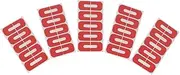 BAZEITFLOW 50pcs Nail Art Stickers U-shaped Tape Nail Guards for Gel Polish Barrier Easy to Use for Home Diy