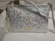 Brahmin Estonia Collection Lorelei Chrome Shoulder Bag