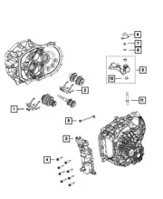 Genuine Mopar Gear Shift Control Rod 68667860AA