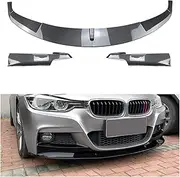 Car Front Bumper Splitter Lip Diffuser Spoiler Compatible for BMW F30 F31 F35 320i 328i 330i 335i 340i 316d 318d 2012-2019(Carbon Fiber a)