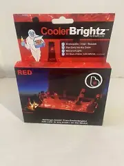 Cooler Brightz Micro LED Light Strip 5 feet Waterproof Red New Party In Color!