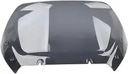 Motorcycle Windshield for Harley Davidson Touring Road Glide CVO 2023 2024 Motorcycle 12" Windscreen Windshield Wind Deflector windscreen Double Bubble(Smoky)