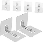 CIMAXIC Heavy Duty Furniture Wall Anchor Straps Adhesive Sticker Locks for Child Proofing Safe