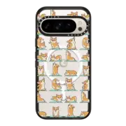 Google Pixel 9 Pro Impact Magnetic Case Corgi Yoga
