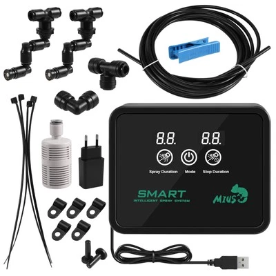 Intelligent Automatic Mist System Set Electronic Timer LCD Screen9868