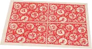 Floral Paper Porcelain Decal High-Temperature Transfer Paper for Pottery 1 Sheet Exquisite Design