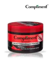 Compliment, Hair Mask 3in1 PEPPER + KERATIN 500ml against hair loss, for growth