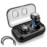 New TWS Wireless Earbuds w/ Noise Cancelling & Touch Controls