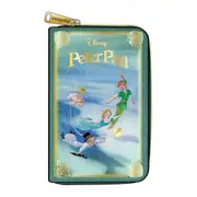 Peter Pan 1953 Book Series Zip Around Purse Wallet 6x4in