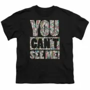 Where's Waldo See Me Kids Youth T Shirt Licensed Book Cartoon Tee Black