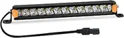 LIGHTFOX 14 Inch LED Light Bar - Professional IP68 Waterproof Ultra Slim Single Row Off Road Light Bars, 60W 7,548LM Super Bright Spot Flood Combo Driving Light LED Work Light for UTV ATV Jeep Truck