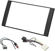 Pexorin Double DIN Car Radio Frame Installation Kit, 2 DIN Front Panel Frame Stereo, for Micra, Note, Almera, Juke, Versa Car Radio Dashboard Panel