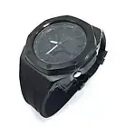 Casio GA2100 Casioak Mod Royal Oak G-Shock GA-2100 Black Metal Steel Watch