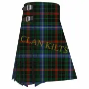Scottish Handmade Traditional McKean Family 8-yard Tartan Kilt For Men