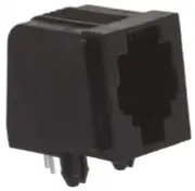 TE Connectivity RJ22 ETHERNET CONNECTORS 5Pcs Cat3 4P4C-Way, Female 5520249-2