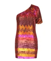 BNWT SASS & BIDE "Don't Panic It's Organic" Sequin Mini Dress - Size 8 - $990