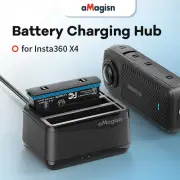 For Insta360 X4 Battery Charger Charging Stand Sports Camera Accessories
